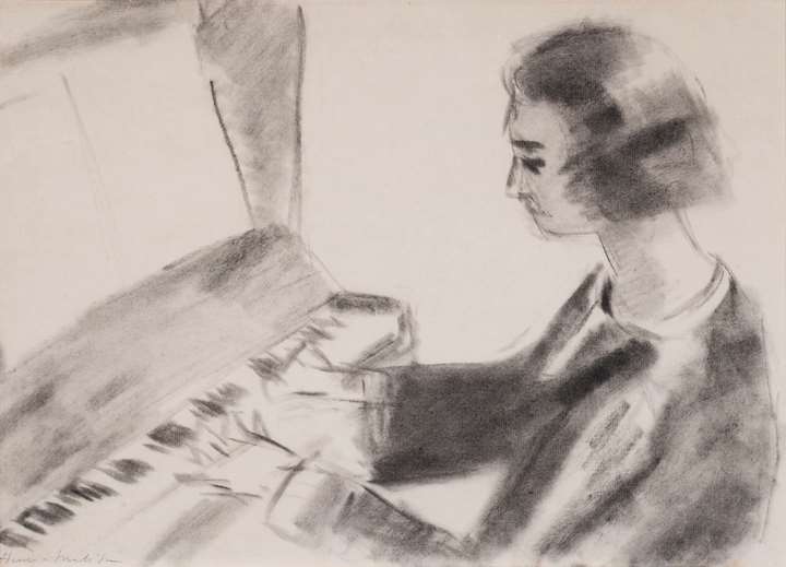 Woman at the Piano